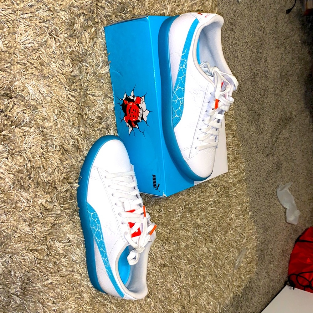 Kool-Aid X Puma Clyde barely worn size 8.5 leather